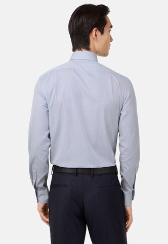 Boggi Milano Regular fit Overhemd in Blauw