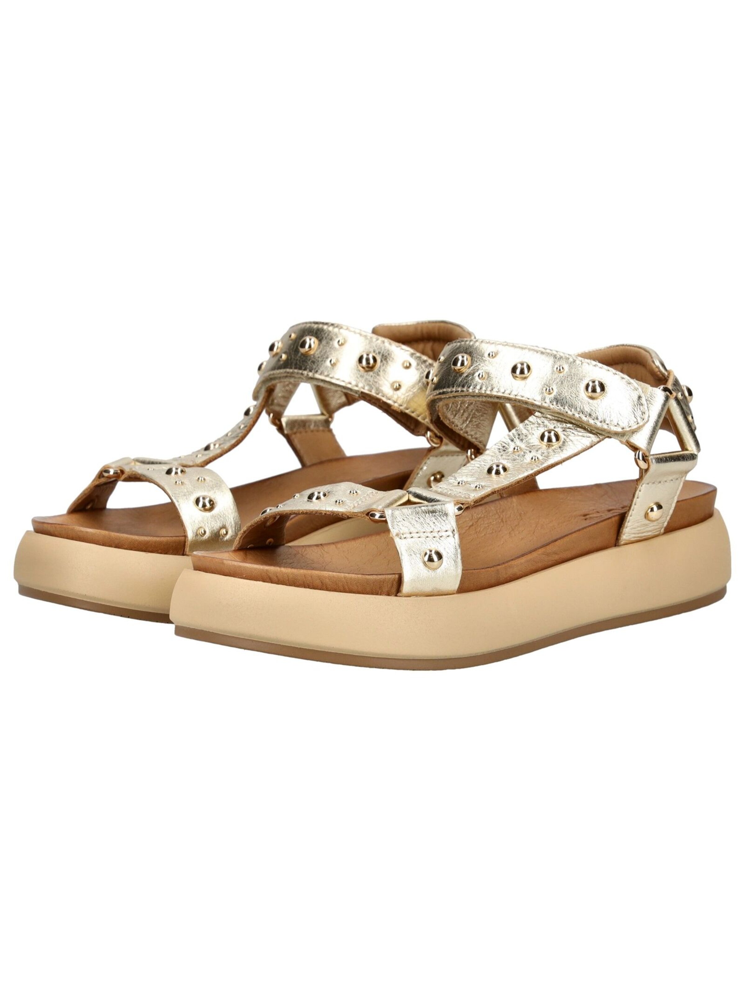INUOVO Sandale in Gold