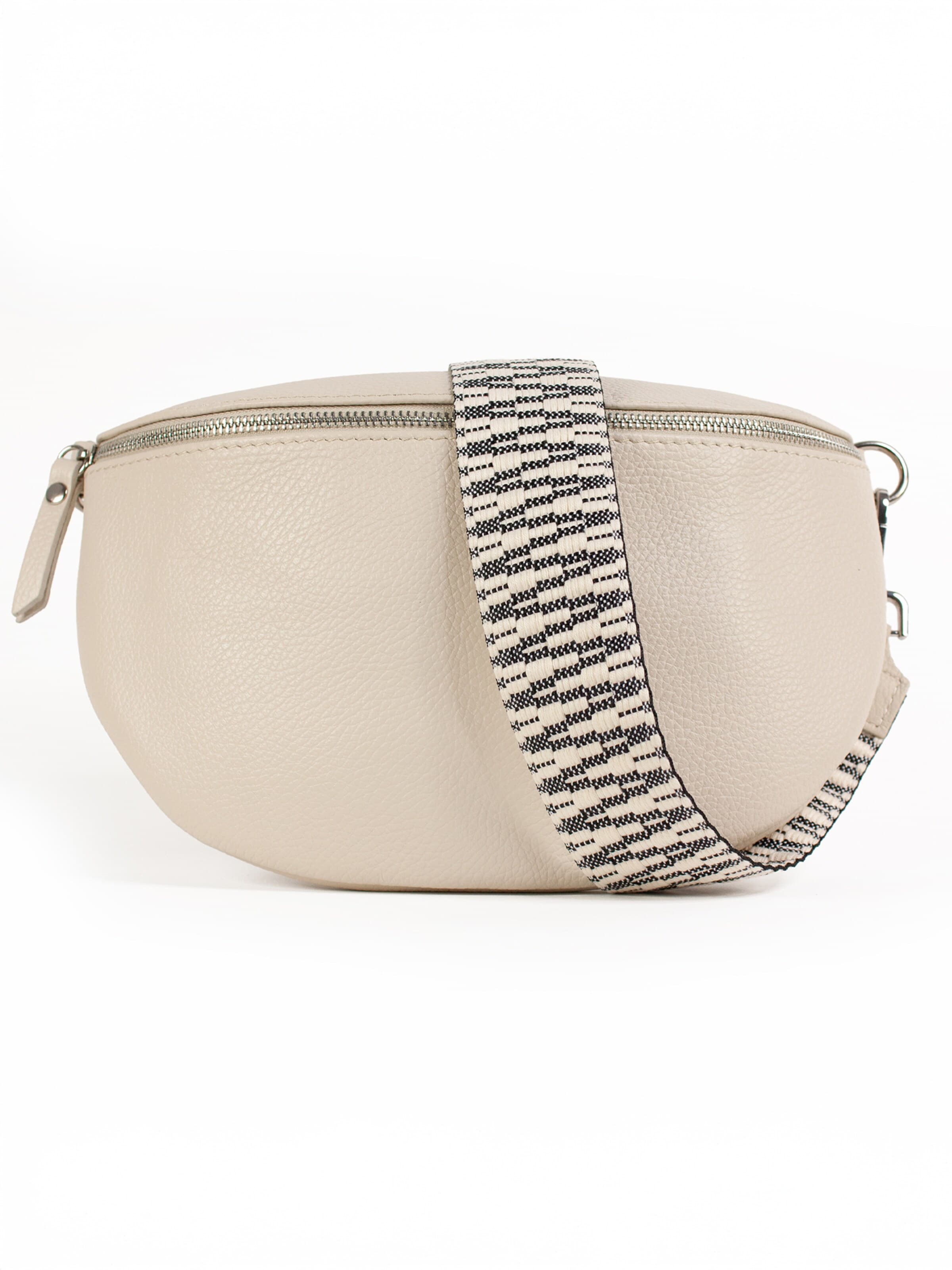 lePelou Fanny Pack 'MIRA large' in Beige: front