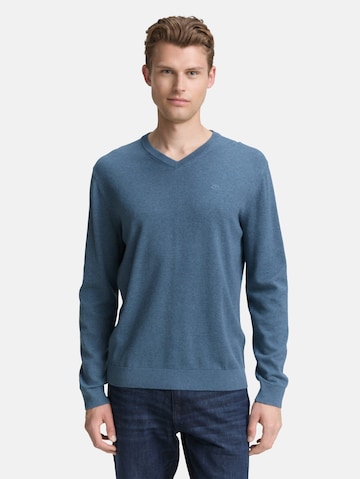 TOM TAILOR Sweater in Blue: front
