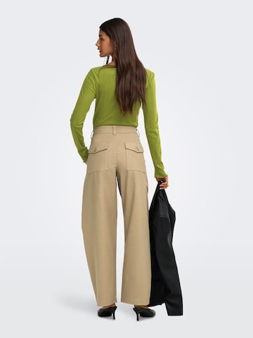 Barrel Pantalon 'ONLClair' ONLY en marron