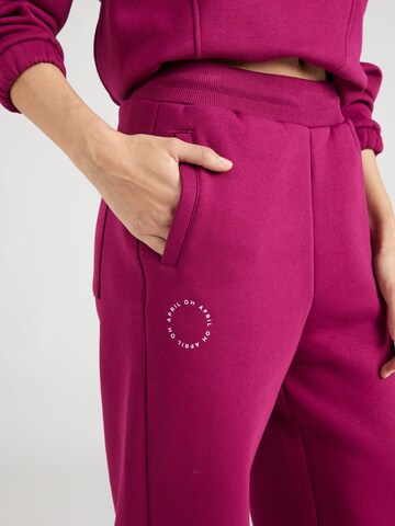Regular Pantaloni 'Riley' de la OH APRIL pe roz