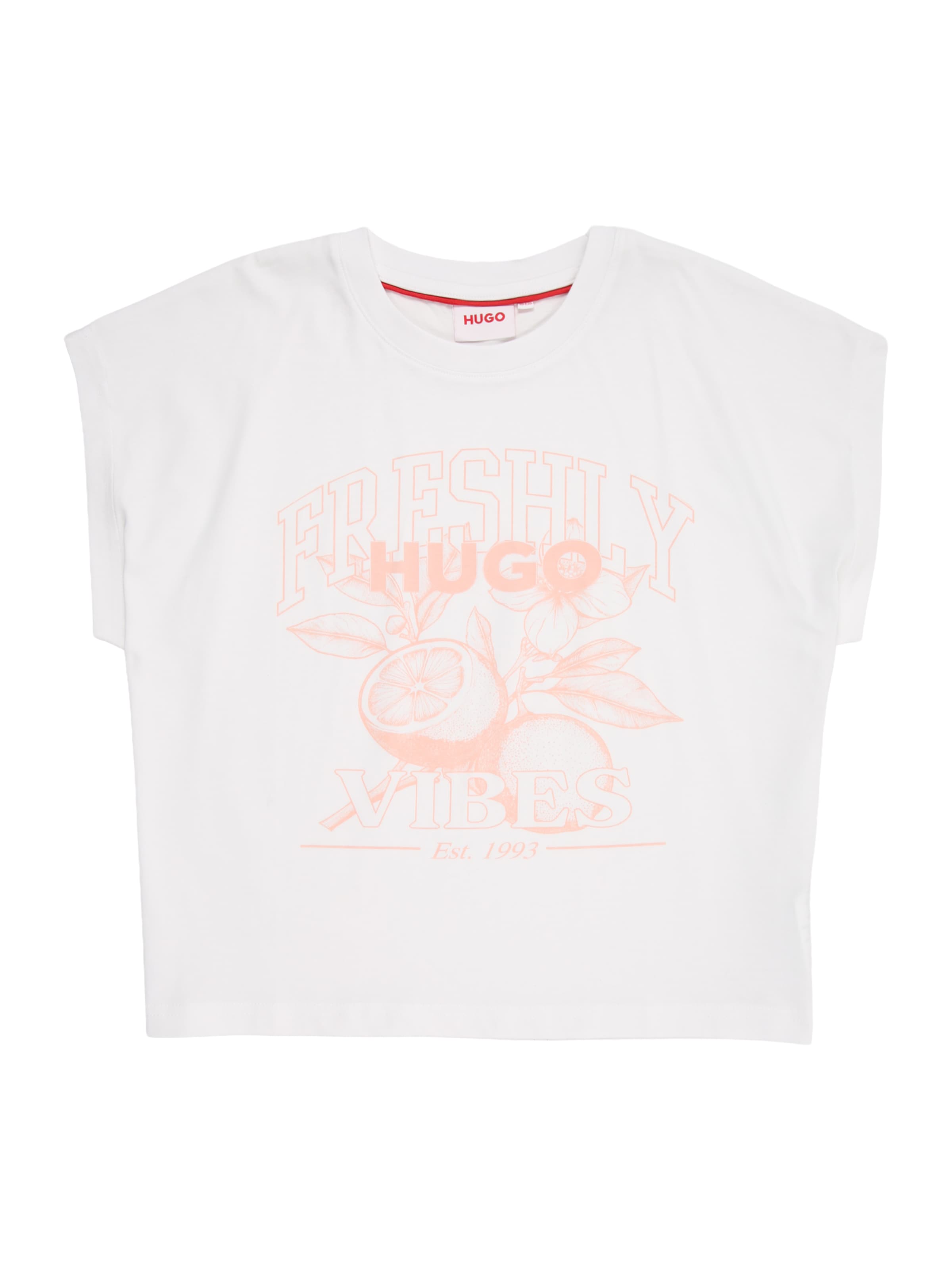 balta HUGO Marškinėliai: priekis