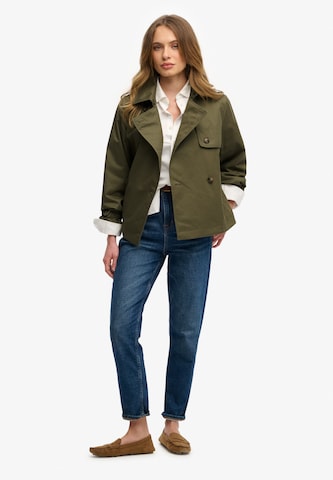 Manteau mi-saison Superdry & Co en vert