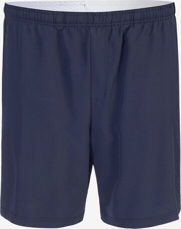 Spyder Workout Pants in Blue: front