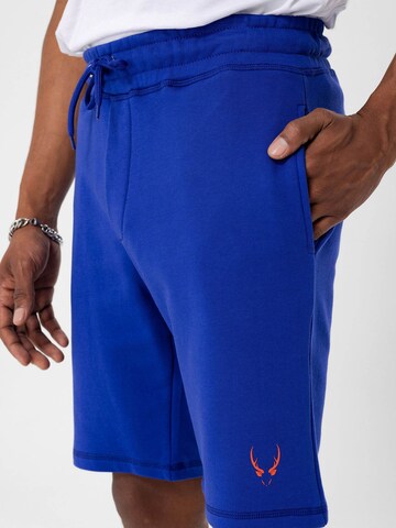 By Diess Collection Regular Broek in Blauw