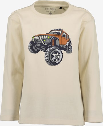 T-Shirt BLUE SEVEN en beige : devant