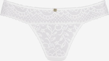 JETTE String in White: front