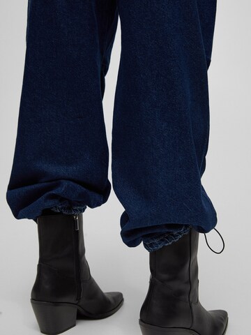 Pull&Bear Loosefit Jeans in Blau
