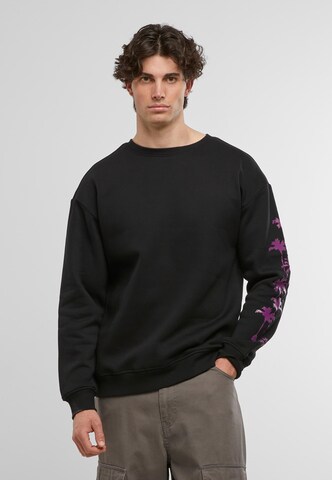 Just Rhyse Sweatshirt 'Night in Paradise' in Schwarz