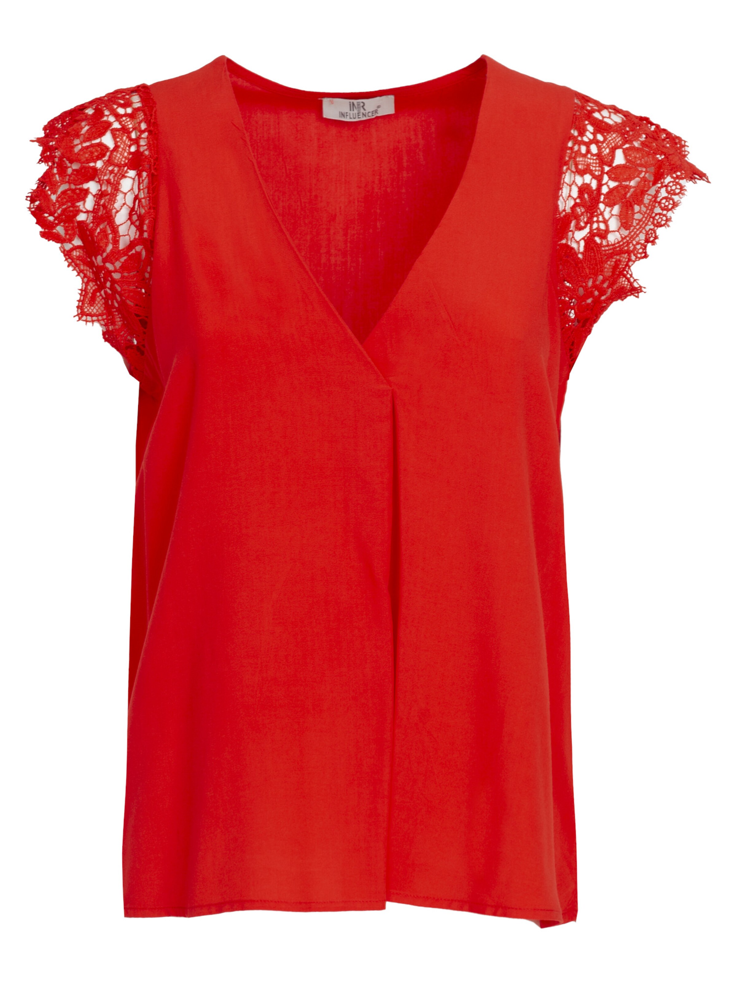 Influencer Blouse in Red: front