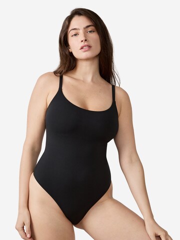 ETAM Body 'Pure Soft' in Zwart