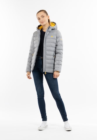 Schmuddelwedda Winterjacke in Grau