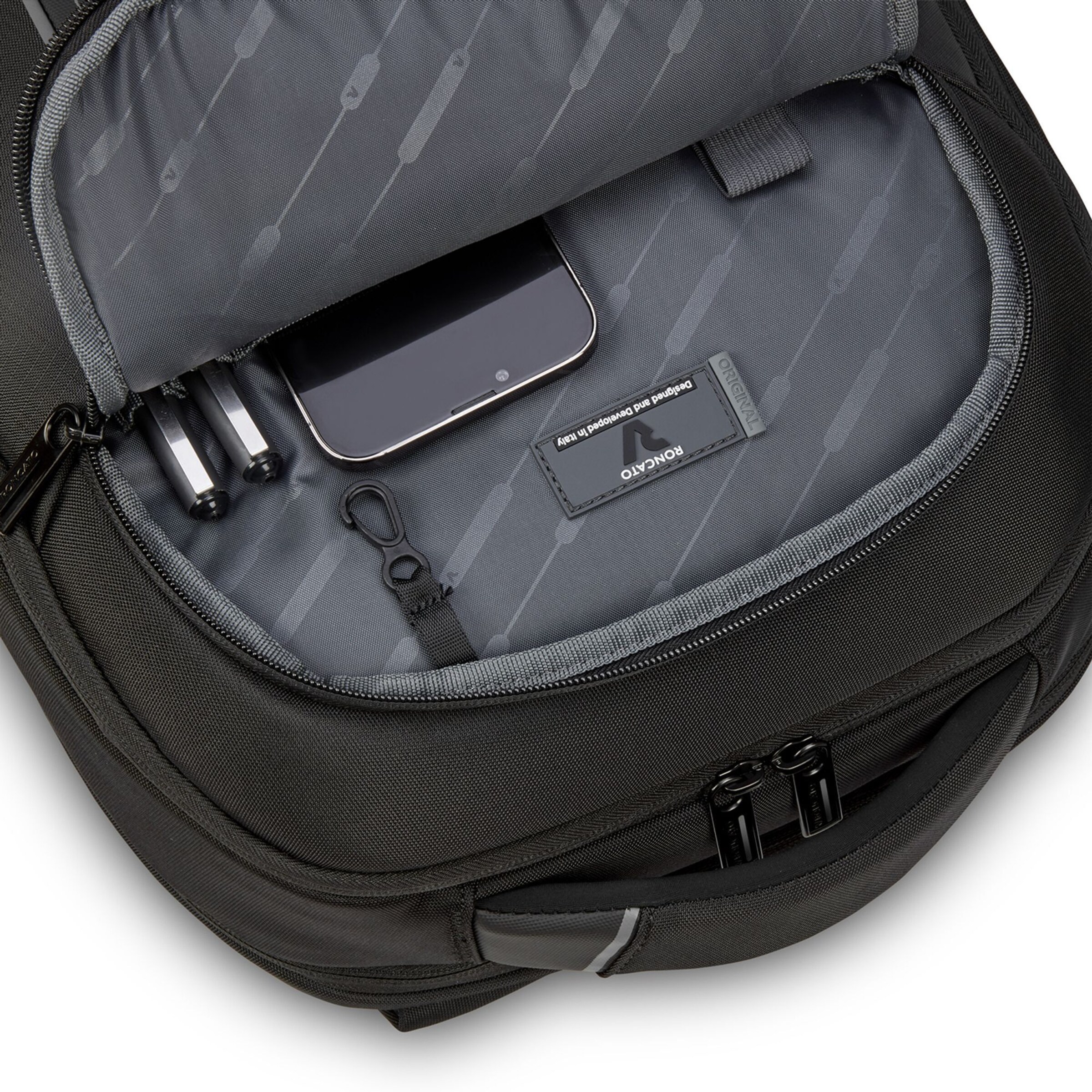 Roncato Rucksack 'Interface' in Schwarz