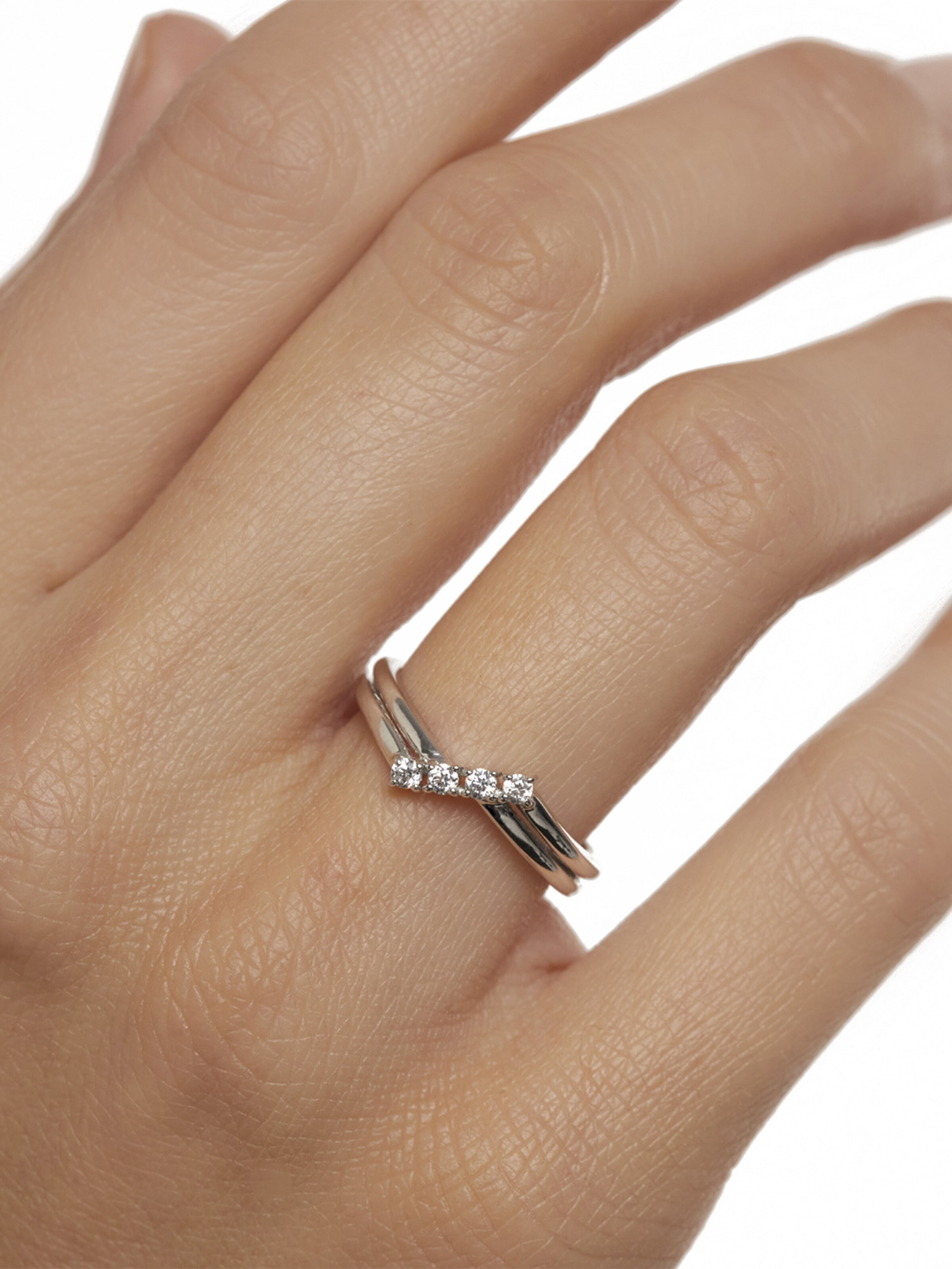P D PAOLA Ring in Silber