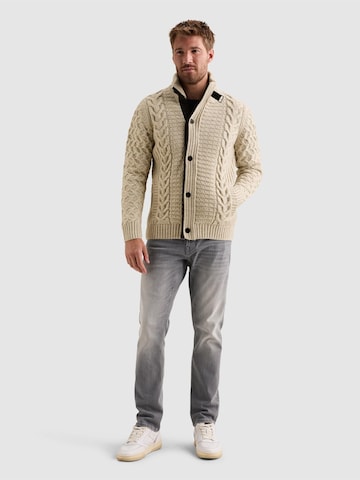 Giacchetta 'Woolblend cardigan with cable pattern' di PME Legend in beige