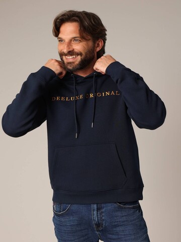 Sweat-shirt 'BEN' Deeluxe en bleu : devant