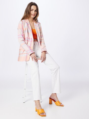 TOMMY HILFIGER Blazer 'Madras' i oransje