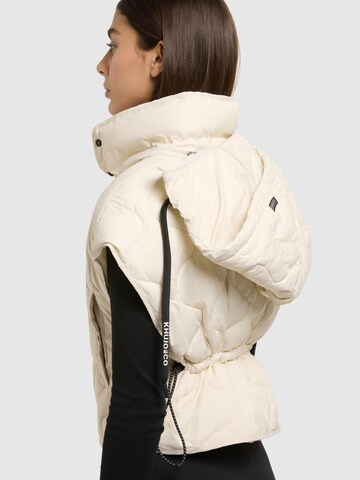 Gilet 'Ninga' khujo en blanc