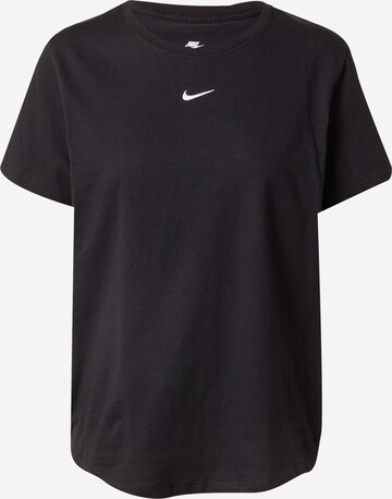 Nike Sportswear Tričko – černá: přední strana