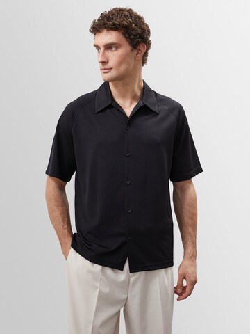 Antioch Comfort fit Button Up Shirt in Black