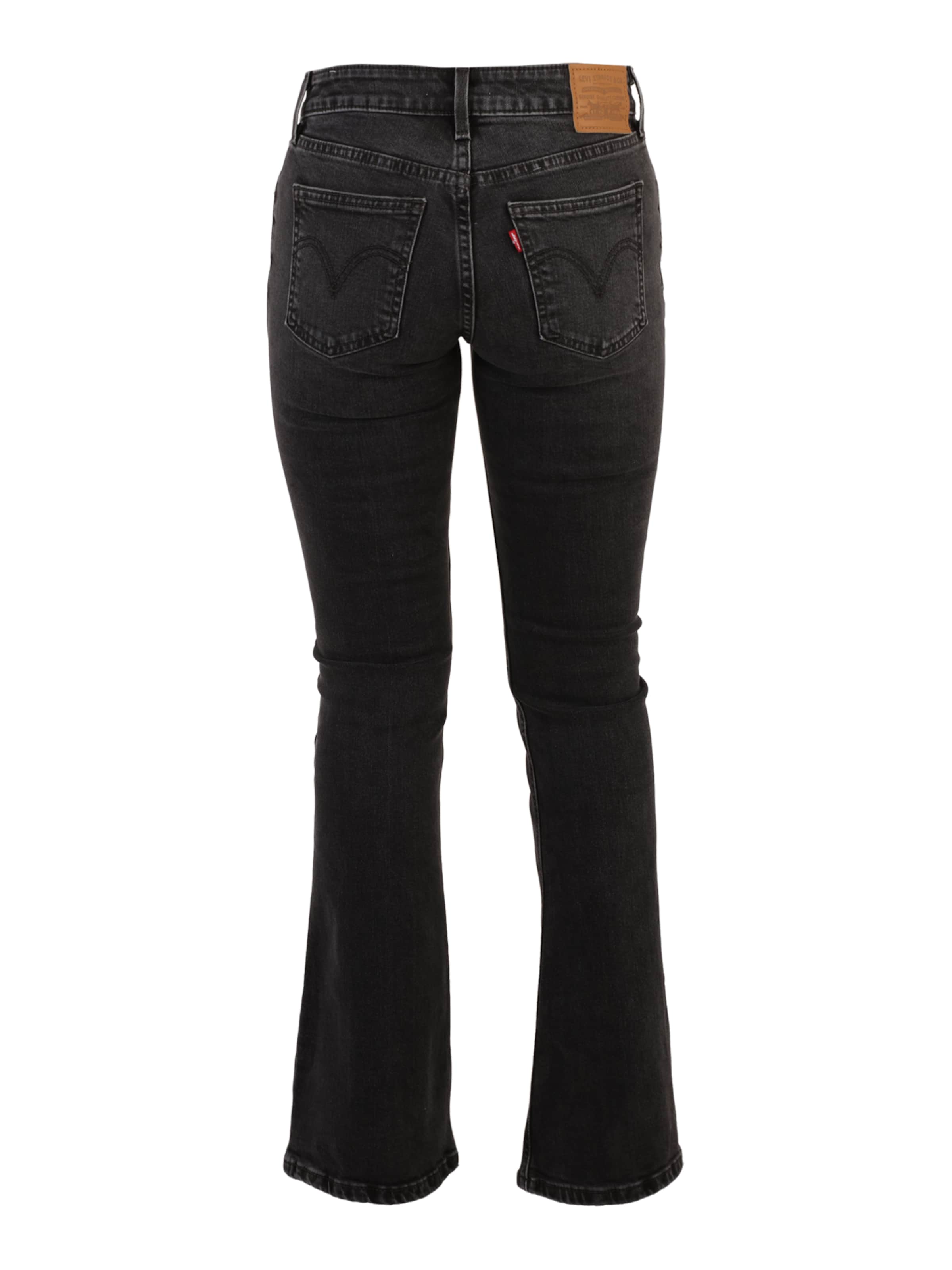 LEVI'S ® Boot cut Jeans 'LOW SLIM BOOT' in Black