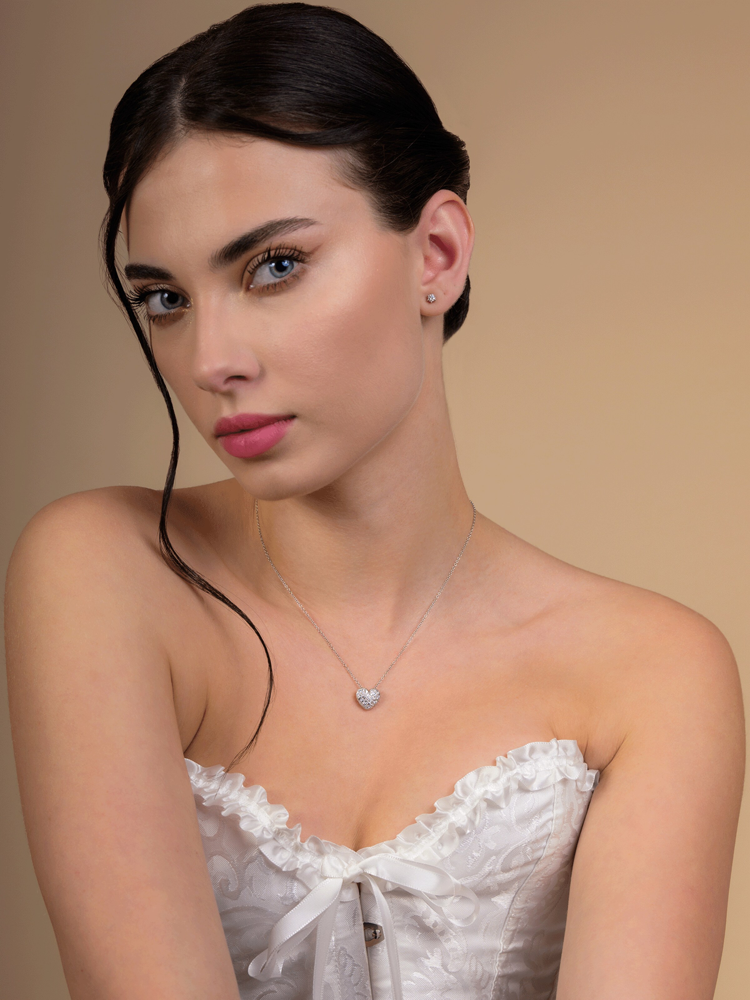 57emozioni Ketting 'Diamond' in Zilver