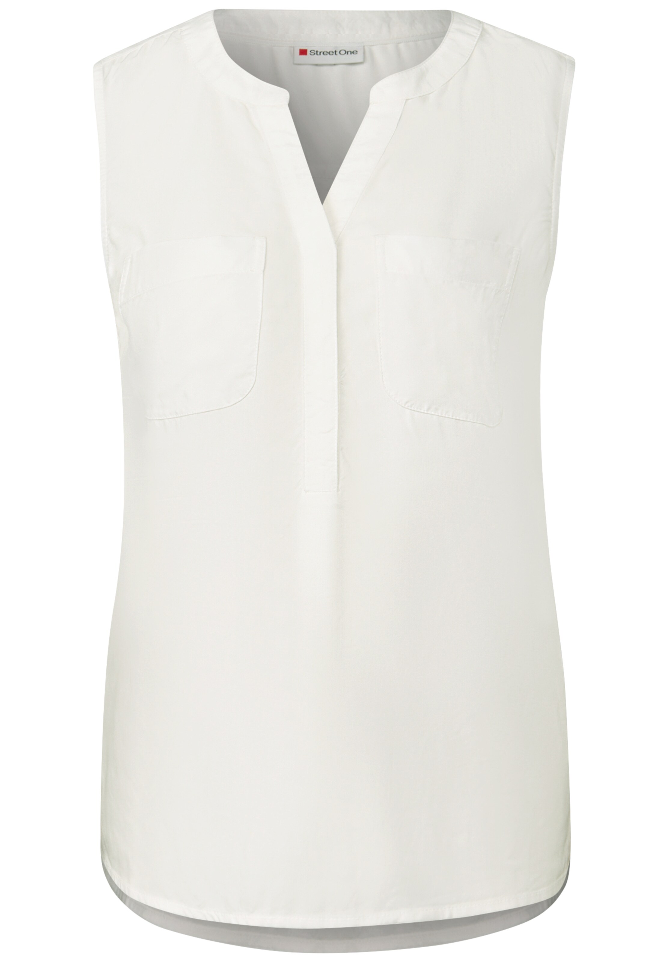 STREET ONE Bluse in Weiß: Vorderseite
