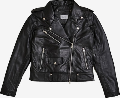 THE ODDS Overgangsjakke 'Carbon Matte Leather Jacket Women/ LMTD Edition' i XL i sort, Produktvisning