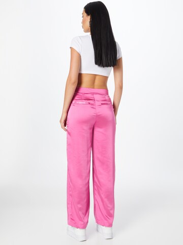 ONLY Loose fit Pleat-Front Pants 'MAYRA' in Pink