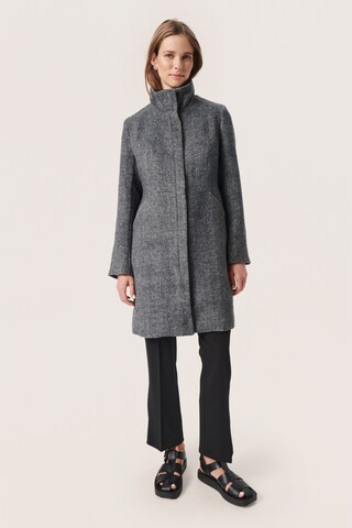 SOAKED IN LUXURY Between-Seasons Coat 'Tenerife' in Black