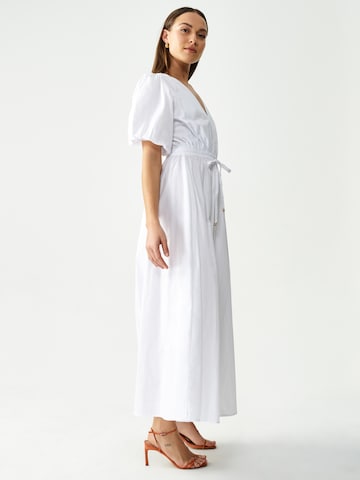 Robe 'LOLIITA ' Sável en blanc