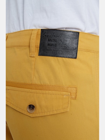 Jan Vanderstorm Loose fit Pants ' Teutori ' in Yellow