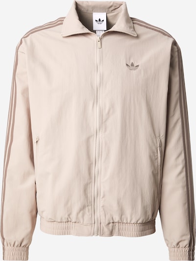 S dydžio Demisezoninė striukė 'Firebird' iš ADIDAS ORIGINALS, spalva – kremo / tamsi smėlio, Prekių apžvalga