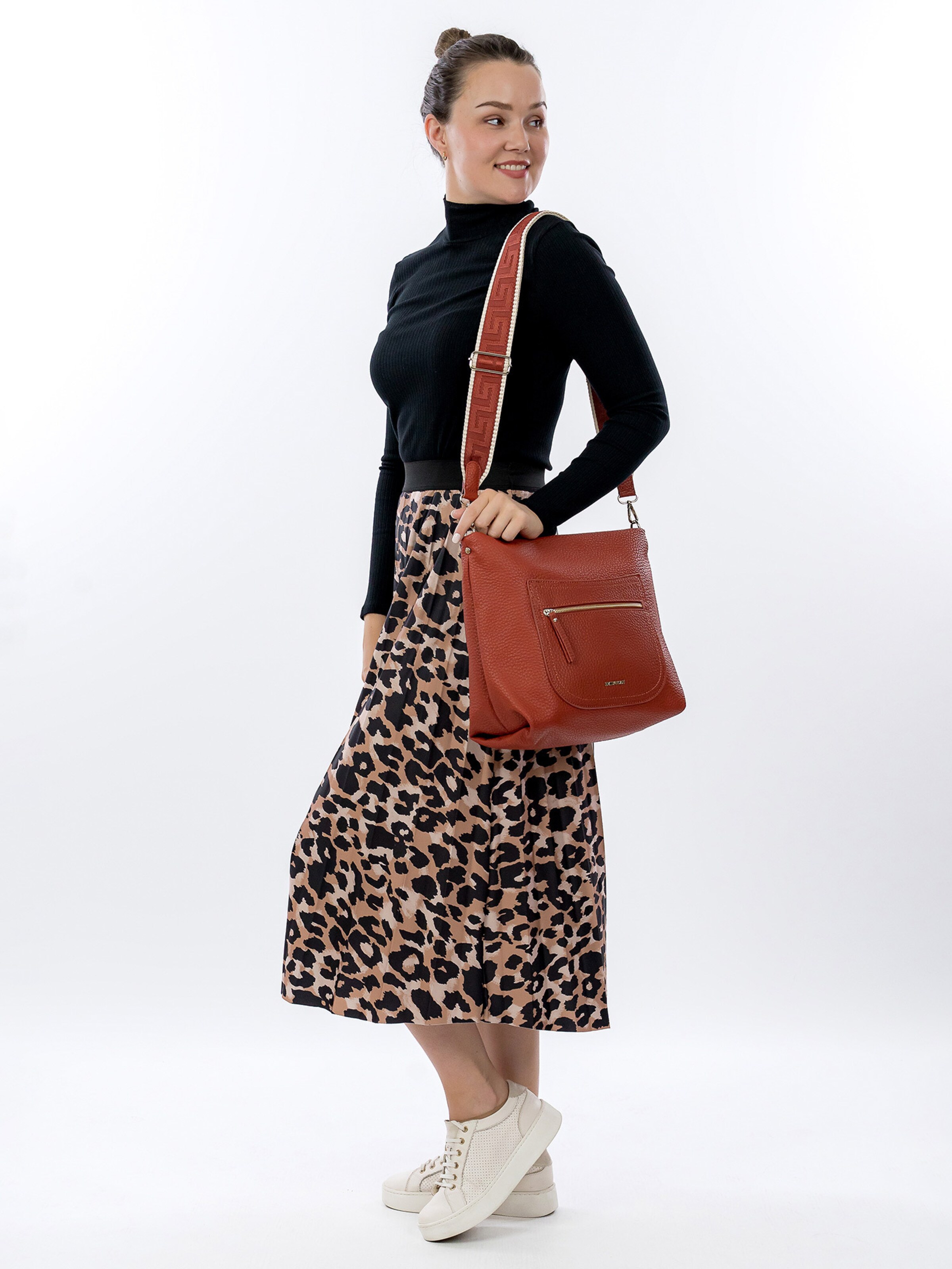 Sacs à main 'Heidi ' Emily & Noah en rouge : devant