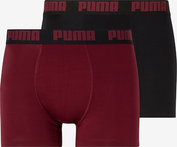 sarkans PUMA Bokseršorti 'EVERYDAY': no priekšpuses