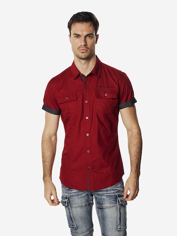 Regular fit Camicia di KOROSHI in rosso