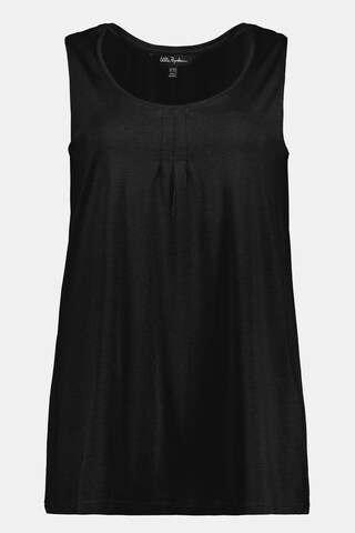 Ulla Popken Top in Schwarz: Vorderseite