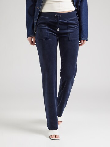 Juicy Couture Обычный Штаны 'DEL RAY' в Синий: спереди