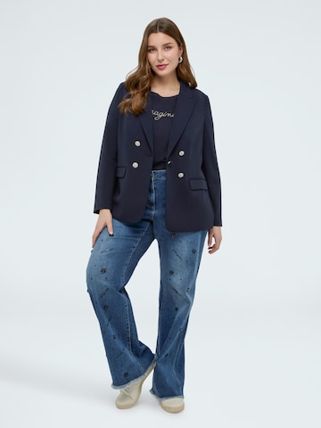 Fiorella Rubino Regular Jeans in Blauw