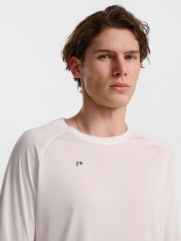 T-Shirt fonctionnel 'Beat' Newline en blanc