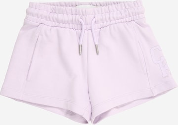 Calvin Klein Jeans Regular Housut värissä lila: etupuoli