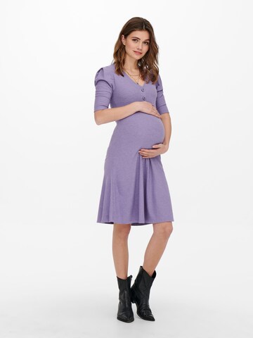 Only Maternity Kleid 'Nella' in Lila