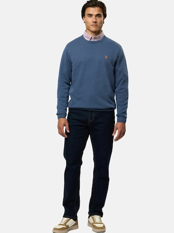 U.S. POLO ASSN. Trui 'Adair' in Blauw