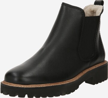 Paul Green Chelsea Boots in Black: front