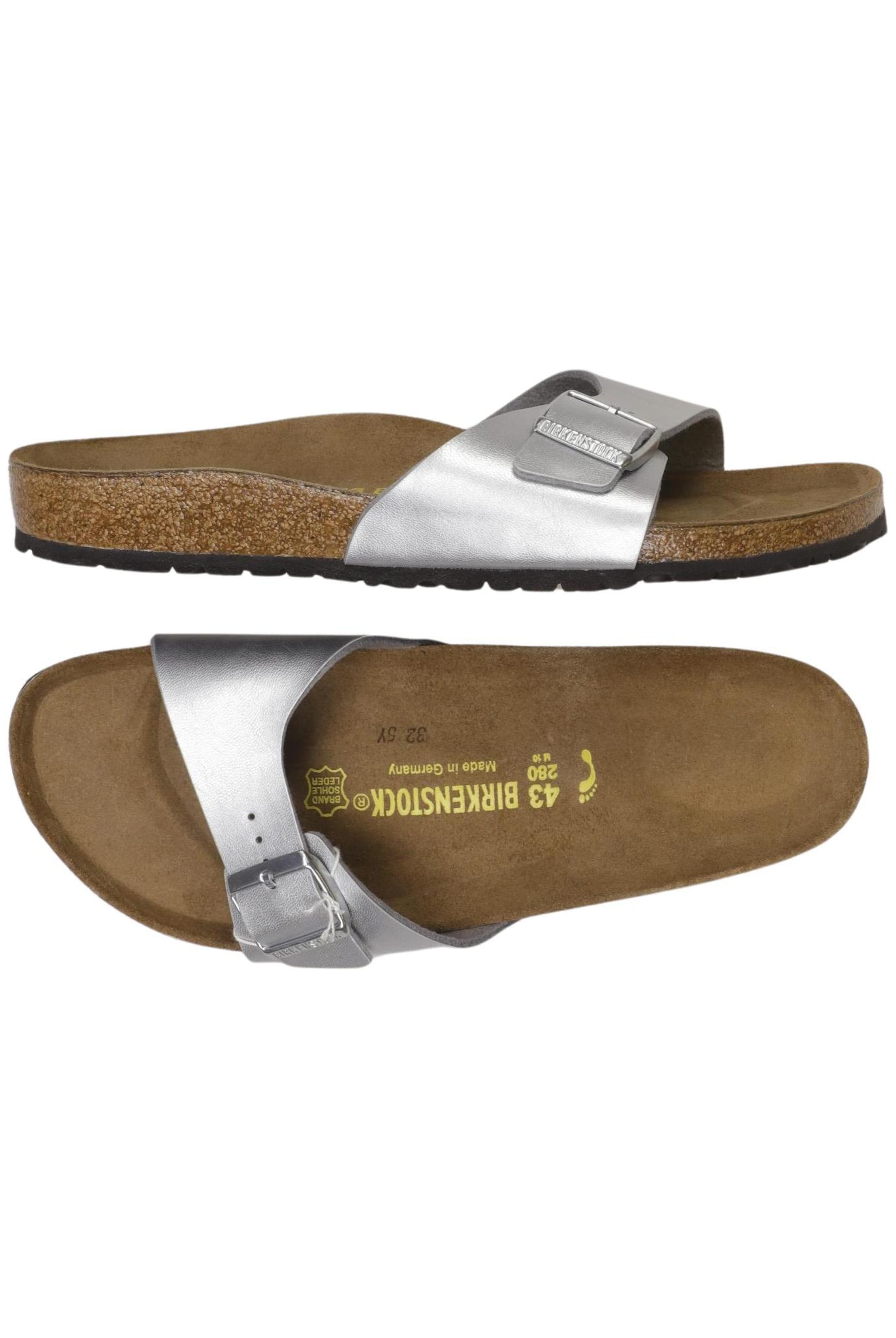 BIRKENSTOCK Sandals & High-Heeled Sandals in 43 in Silver: front