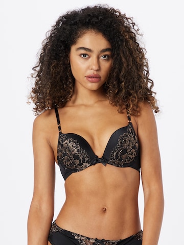 Push-up Reggiseno 'Lexi' di Hunkemöller in nero: frontale