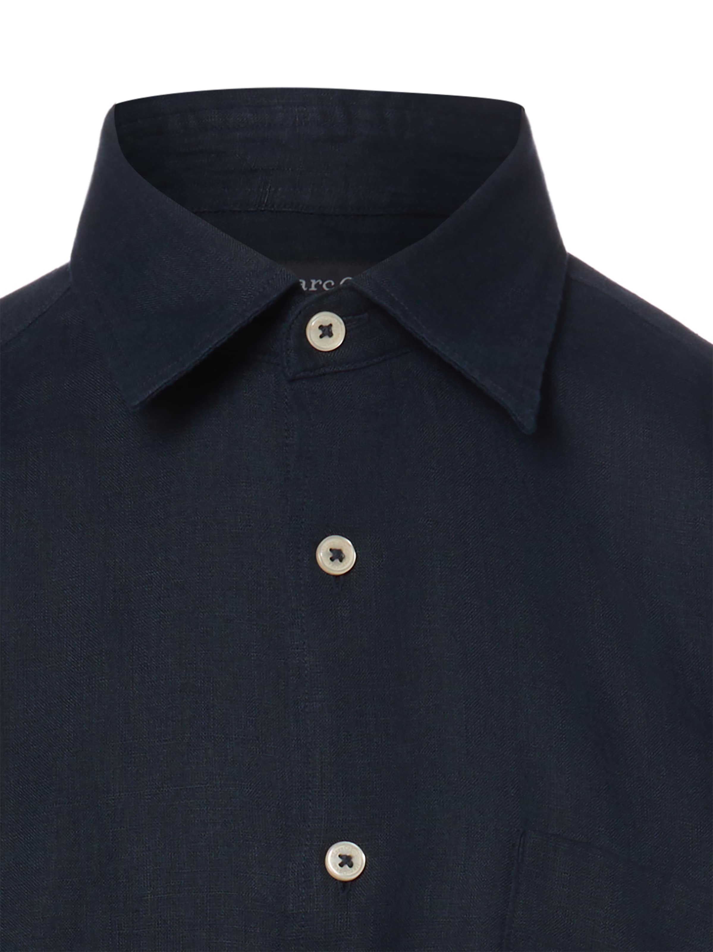 Coupe regular Chemise Marc O'Polo en bleu