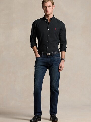 Slim fit Camicia di Polo Ralph Lauren in nero