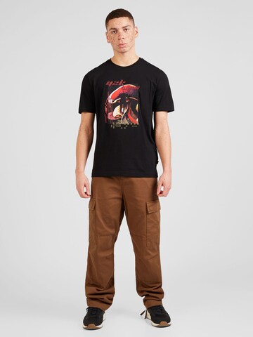 BOSS T-Shirt 'Tee Mushroom' in Schwarz